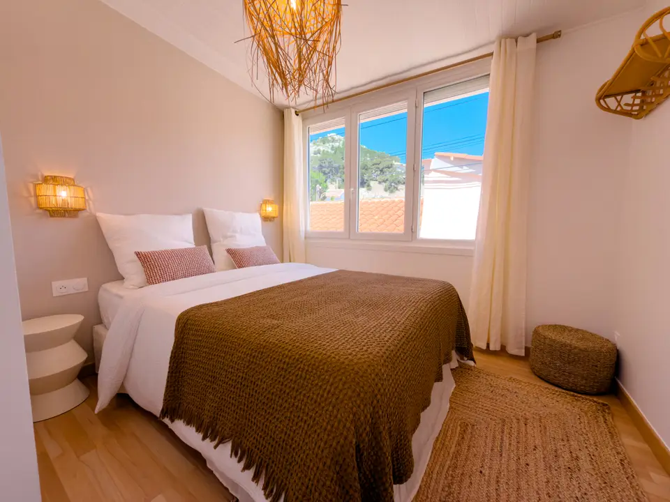Chambre 2, lit queen size