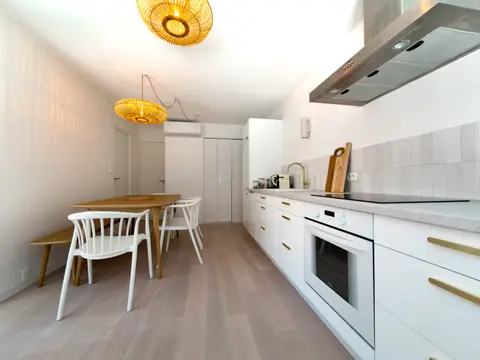 Photo de la cuisine, maison Calanca à Niolon